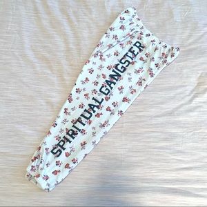 Spiritual Ganster Floral Sweatpants